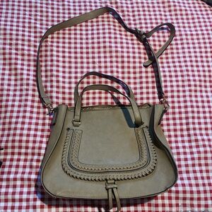 Sole Society Taupe Shoulder Bag